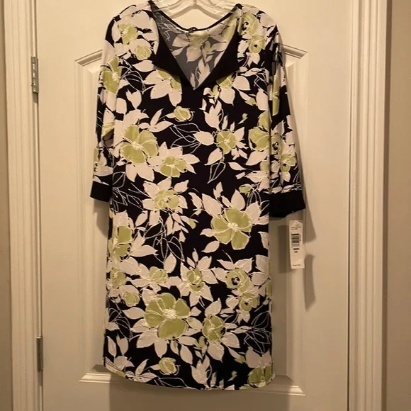 navy and lime green dress Navy and Green Floral Maxi Dress